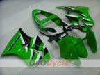 Kit de carénage à injection pour NINJA ZX-6R 00-02 - Vert, Noir - Style d'usine #OYO87901696
