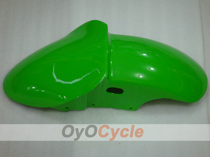 Kit de carénage à injection pour NINJA ZX-6R 00-02 - Vert, Noir - Style d'usine #OYO87901696