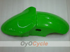 Kit de carénage à injection pour NINJA ZX-6R 00-02 - Vert, Noir - Style d'usine #OYO87901696