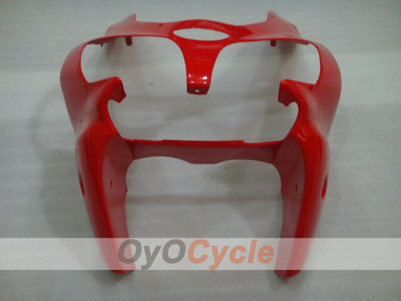 Kit de carénage à injection pour NINJA ZX-6R 00-02 - Rouge, Noir - Style d'usine #OYO87901697
