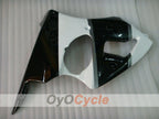 Kit de carénage à injection pour NINJA ZX-6R 00-02 - Blanc, Noir - Style d'usine #OYO87901700