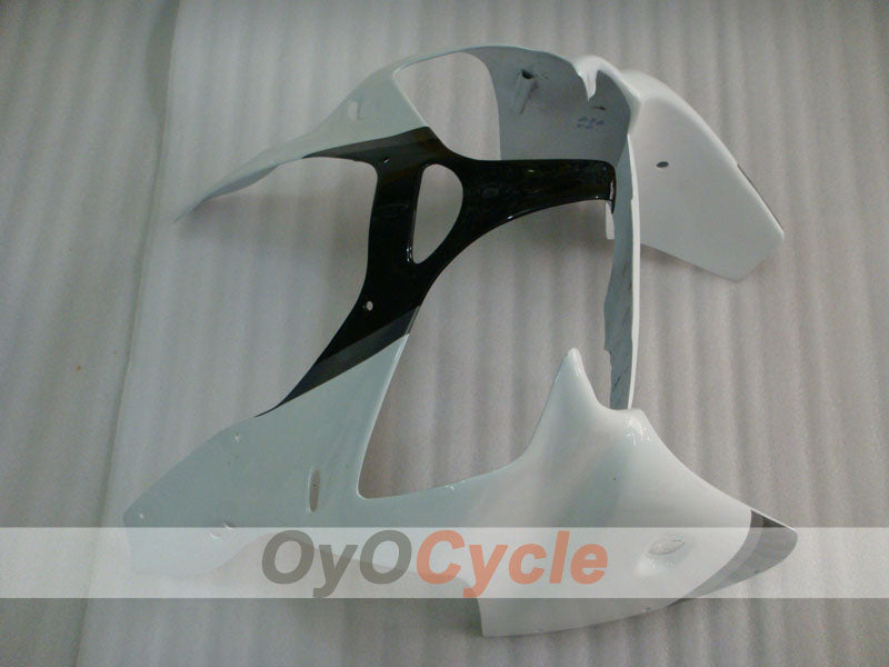 Kit de carénage à injection pour NINJA ZX-6R 00-02 - Blanc, Noir - Style d'usine #OYO87901700