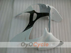 Kit de carénage à injection pour NINJA ZX-6R 00-02 - Blanc, Noir - Style d'usine #OYO87901700