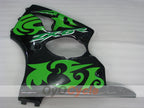 Kit de carénage à injection pour NINJA ZX-6R 00-02 - Vert, noir - Style d'origine #OYO87901704