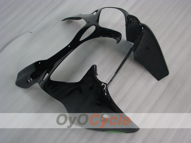 Kit de carénage à injection pour NINJA ZX-6R 00-02 - Vert, noir - Style d'origine #OYO87901704