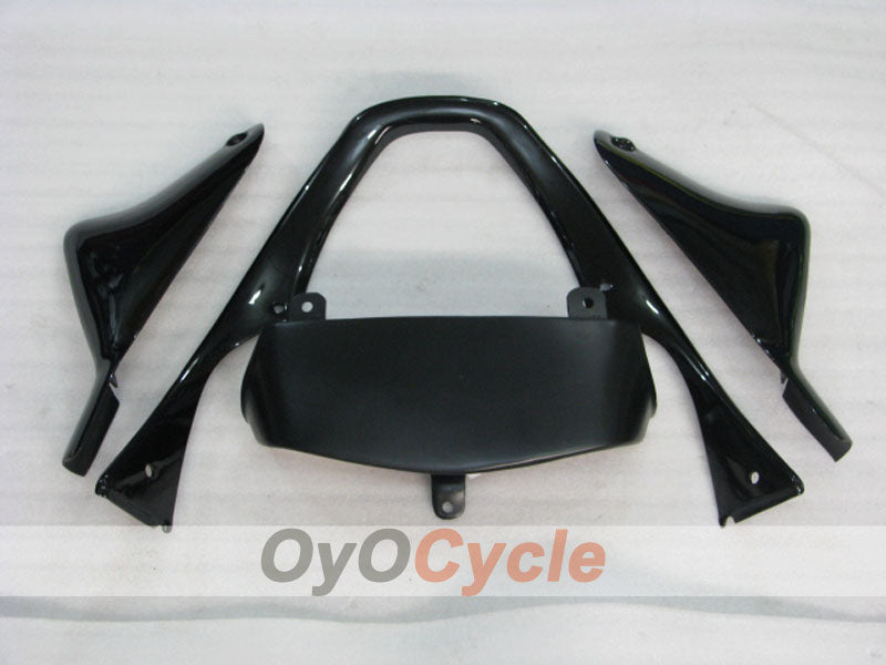 Kit de carénage à injection pour NINJA ZX-6R 00-02 - Blanc, noir - Style d'origine #OYO87901705