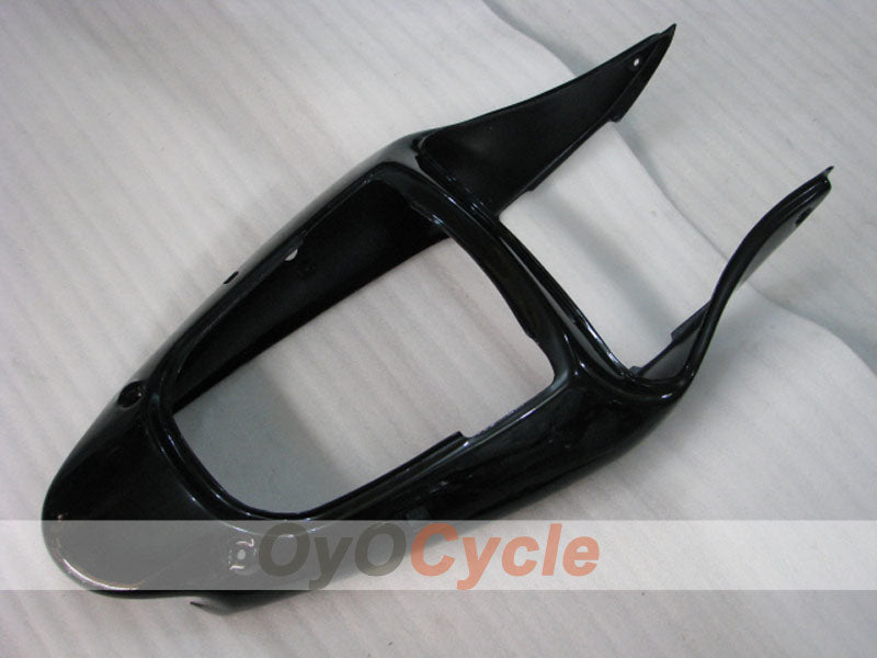 Kit de carénage à injection pour NINJA ZX-6R 00-02 - Blanc, noir - Style d'origine #OYO87901705