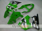 Kit de carénage à injection pour NINJA ZX-6R 00-02 - Vert, blanc - Style d'origine #OYO87901706