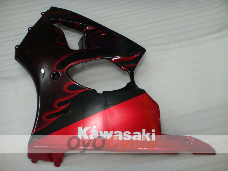 Carénages latéraux gauche et droit pour Kawasaki Ninja ZX-6R 00-02 #OYO87912920 Image principale du produit