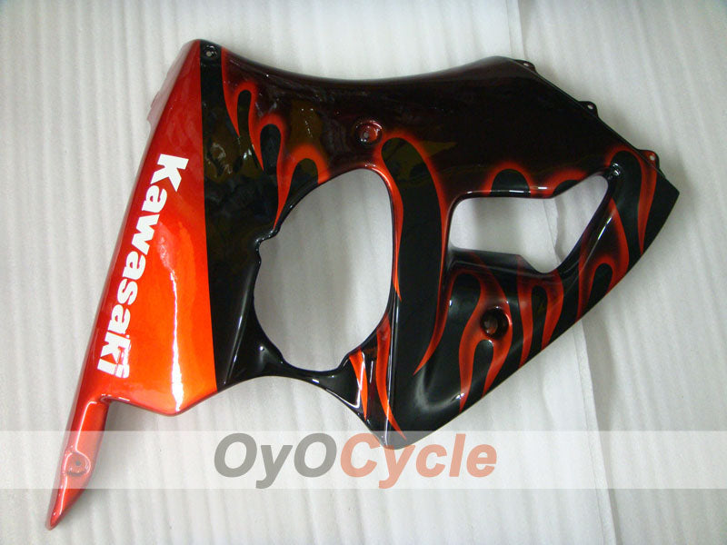 Carénages latéraux gauche et droit pour Kawasaki Ninja ZX-6R 00-02 #OYO87912923