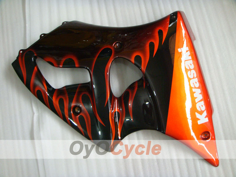 Carénages latéraux gauche et droit pour Kawasaki Ninja ZX-6R 00-02 #OYO87912923