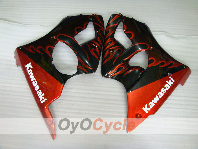 Carénages latéraux gauche et droit pour Kawasaki Ninja ZX-6R 00-02 #OYO87912923