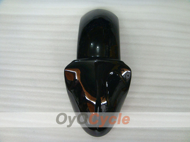 Kit de carénage à injection pour NINJA ZX-6R 00-02 - Orange, noir - Flamme #OYO87901713