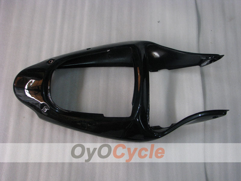 Kit de carénage à injection pour NINJA ZX-6R 00-02 - Blanc, noir - Flamme #OYO87901714