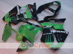 Kit de carénage injecté pour NINJA ZX-6R 00-02 - Vert, noir - Monster #OYO87901719