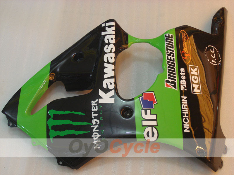 Carénages latéraux gauche et droit pour Kawasaki Ninja ZX-6R 00-02 #OYO87912930