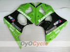 Kit de carénage injecté pour NINJA ZX-6R 00-02 - Vert, noir - Monster #OYO87901721