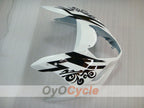 Kit de carénage injecté pour GSX R1000 03-04 - Blanc, noir - Corona #OYO87901727