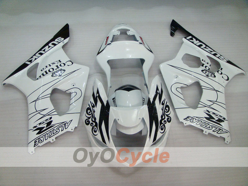 Kit de carénage injecté pour GSX R1000 03-04 - Blanc, noir - Corona #OYO87901727 Image secondaire du produit