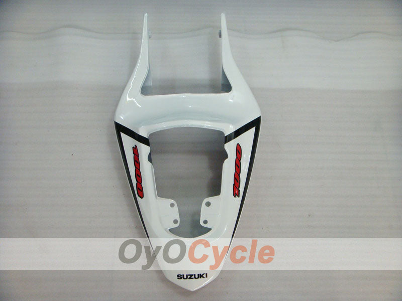 Kit de carénage injecté pour GSX R1000 03-04 - Blanc, noir - Corona #OYO87901727