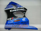 Kit de carénage injecté pour NINJA ZX-6R 00-02 - Bleu, noir - Nakano #OYO87901732