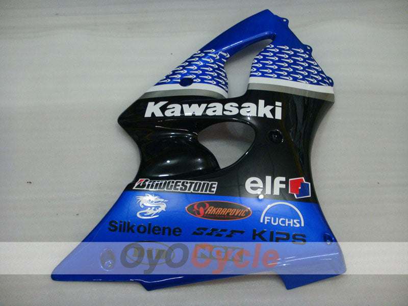 Carénages latéraux gauche et droit pour Kawasaki Ninja ZX-6R 00-02 #OYO87912941 Image secondaire du produit