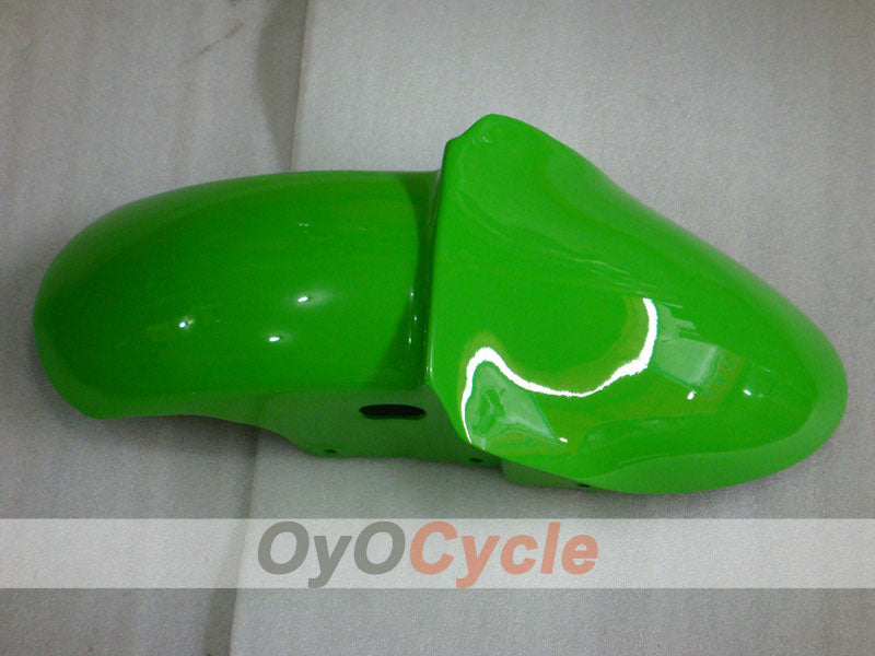 Kit de carénage injecté pour NINJA ZX-6R 00-02 - Vert, noir - Nakano #OYO87901734