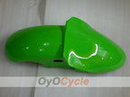 Kit de carénage injecté pour NINJA ZX-6R 00-02 - Vert, noir - Nakano #OYO87901734