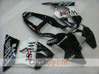 Kit de carénage à injection pour NINJA ZX-6R 00-02 - Blanc, noir - West #OYO87901752