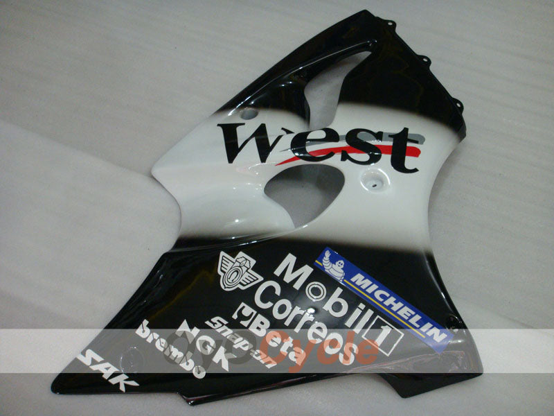 Carénages latéraux gauche et droit pour Kawasaki Ninja ZX-6R 00-02 #OYO87912945 Image secondaire du produit