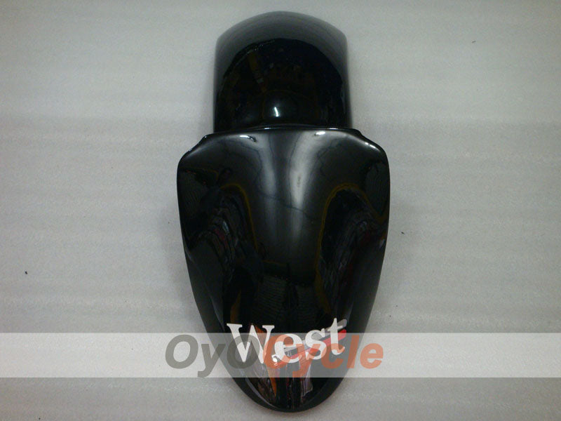Kit de carénage à injection pour NINJA ZX-6R 00-02 - Blanc, noir - West #OYO87901752