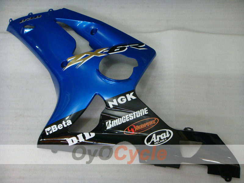 Carénage latéral gauche et droit pour Kawasaki Ninja ZX-6R 03-04 #OYO87913003