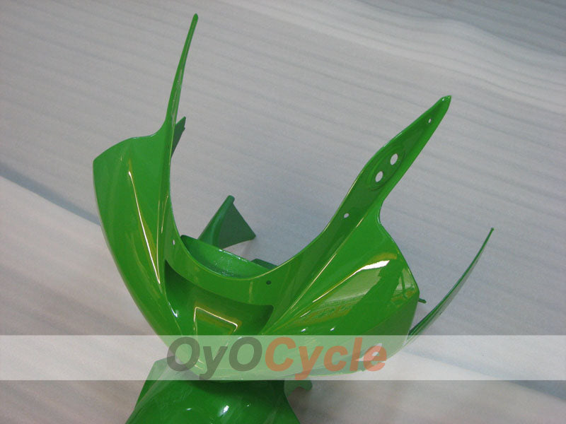 Kit de carénage à injection pour NINJA ZX-6R 03-04 - Vert, noir - Style d'origine #OYO87901786