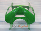 Kit de carénage à injection pour NINJA ZX-6R 03-04 - Vert, noir - Style d'origine #OYO87901786