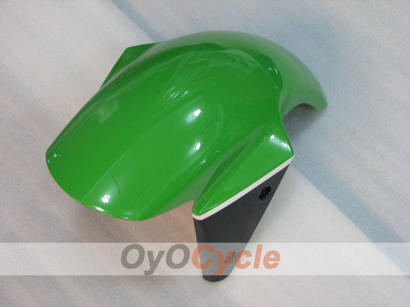 Kit de carénage à injection pour NINJA ZX-6R 03-04 - Vert, noir - Style d'origine #OYO87901786