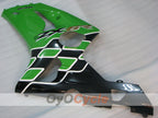 Kit de carénage à injection pour NINJA ZX-6R 03-04 - Vert, noir - Style d'origine #OYO87901786