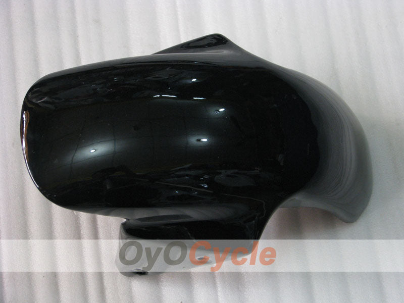 Kit de carénage à injection pour NINJA ZX-6R 03-04 - Rouge, noir - Flammes #OYO87901804