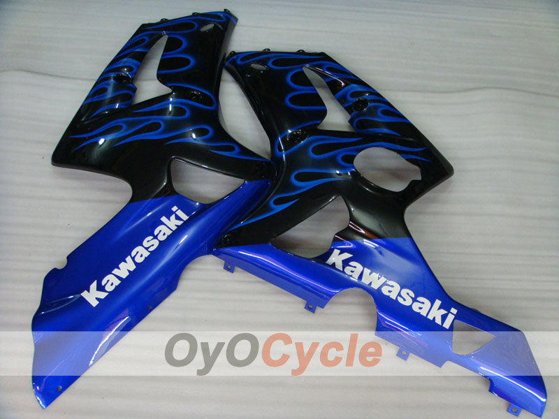 Carénage latéral gauche et droit pour Kawasaki Ninja ZX-6R 03-04 #OYO87913019