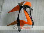 Kit de carénage à injection pour NINJA ZX-6R 03-04 - Orange, Noir - Monster #OYO87901811