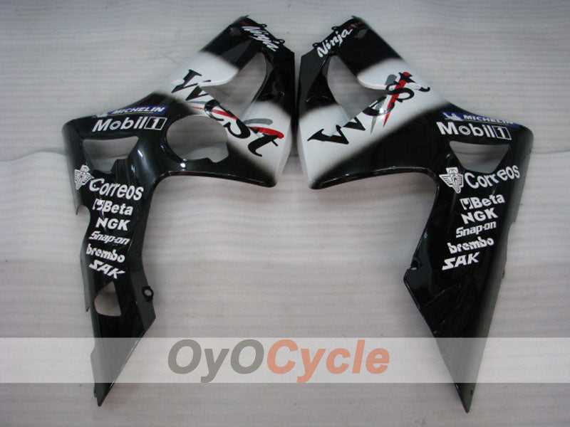 Carénage latéral gauche et droit pour Kawasaki Ninja ZX-6R 03-04 #OYO87913034