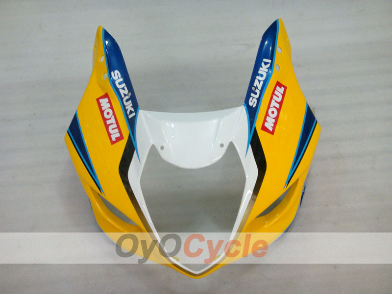 Kit de carénage à injection pour GSX R1000 03-04 - Jaune, bleu - Corona #OYO87901823