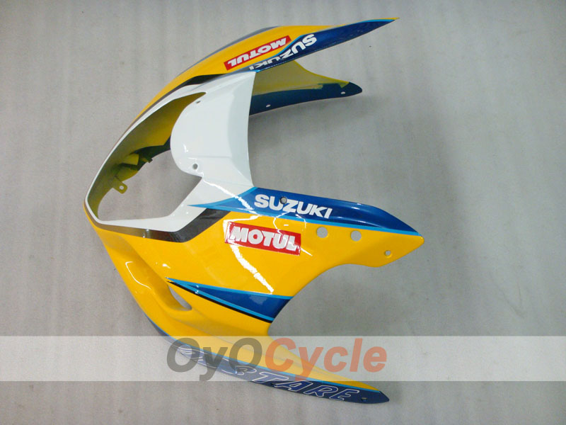 Kit de carénage à injection pour GSX R1000 03-04 - Jaune, bleu - Corona #OYO87901823