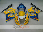 Kit de carénage à injection pour GSX R1000 03-04 - Jaune, bleu - Corona #OYO87901823