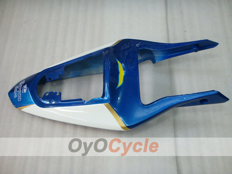 Kit de carénage à injection pour GSX R1000 03-04 - Jaune, bleu - Corona #OYO87901823