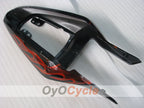 Kit de carénage à injection pour GSX R1000 03-04 - Rouge, noir - Flame #OYO87901834