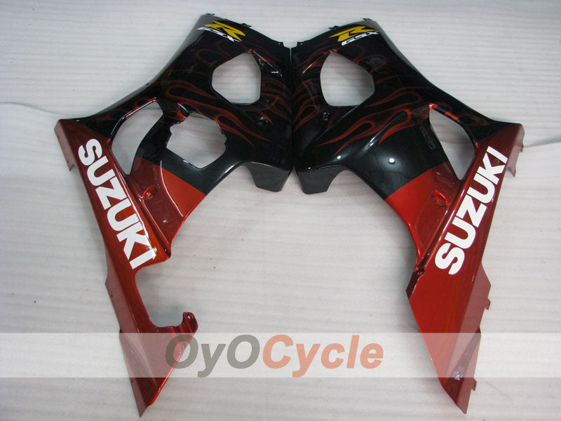 Carénages latéraux gauche et droit pour Suzuki GSXR1000 03-04 #OYO87910415