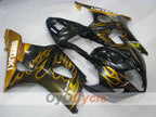 Kit de carénage à injection pour GSX R1000 03-04 - Jaune, noir - Flame #OYO87901835