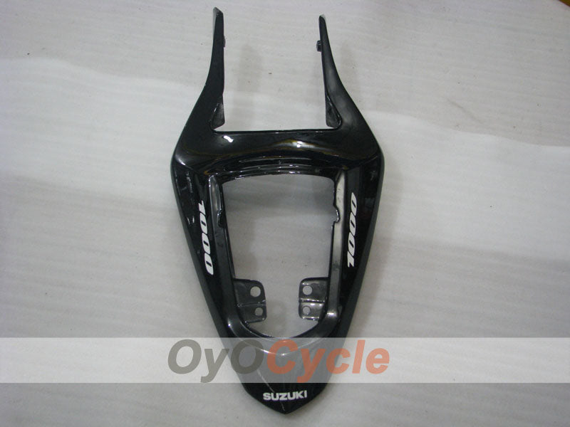 Kit de carénage à injection pour GSX R1000 03-04 - Jaune, noir - Flame #OYO87901835