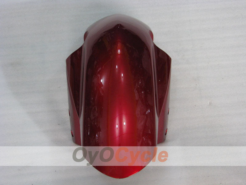 Kit de carénage à injection pour GSX R1000 03-04 - Rouge, noir - Flame #OYO87901836