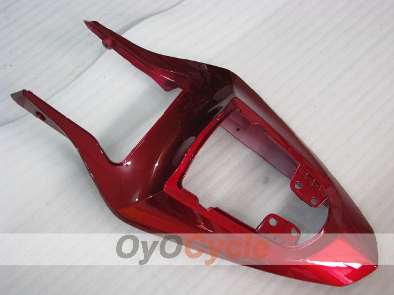 Kit de carénage à injection pour GSX R1000 03-04 - Rouge, noir - Flame #OYO87901836